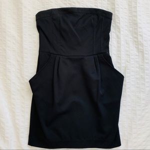 H&M Divided Strapless Dress